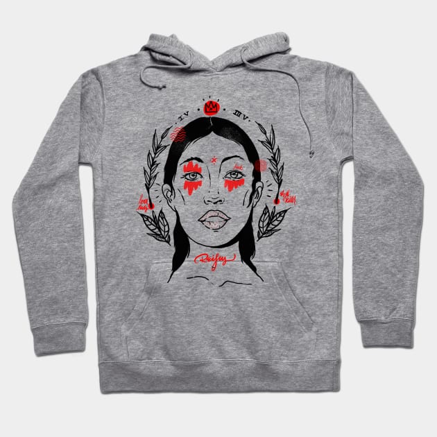 Front Face Hoodie by Reifus